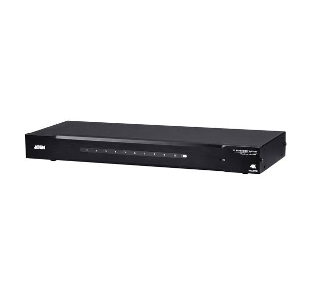 Aten VS0110HA 10-Port 4K HDMI Splitter, HDCP 1.4 compliant, Built-in bi-directional RS-232, Supports Dolby True HD & DTS HD Master Audio, EDID Expertâ„¢ Aten VS0110HA 10-Port 4K HDMI Splitter, HDCP 1.4 compliant, Built-in bi-directional RS-232, Supports Dolby True HD & DTS HD Master Audio, EDID Expertâ„¢